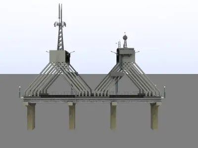 Utility Bridge 3D model