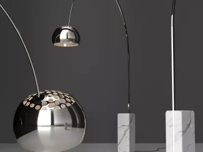 floor lamp Flos  Arco 3D model
