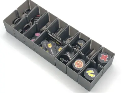 TALES OF EVIL 3D PRINTABLE INSERTS INTERNAL ORGANIZER FAST PRINT 3D print model