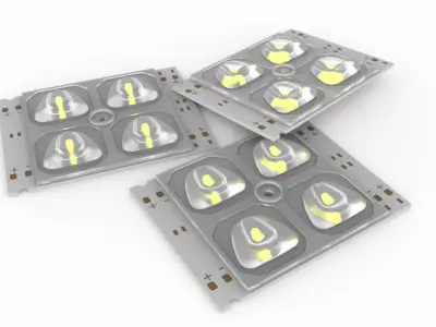 Led Lens Free 3D model