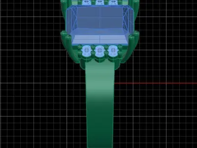 Jewelry ring 430 3D print model