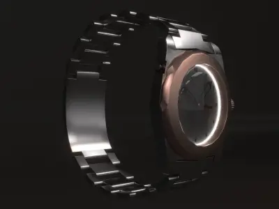 Wrist Watch Free 3D model