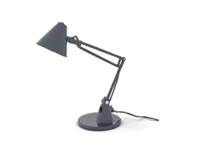Sleek Black Desk Lamp model pack Low-poly 3D model