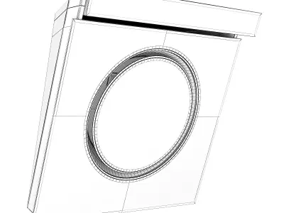 Black Kitchen Hood 3D model