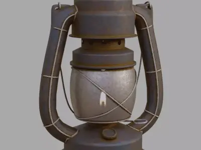 Old Lantern 3D model