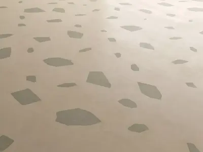 Self-leveling floor with terrazzo chips 21 Texture