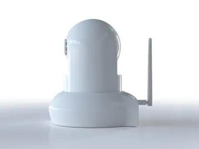 Home Camera Low Poly Low-poly 3D model