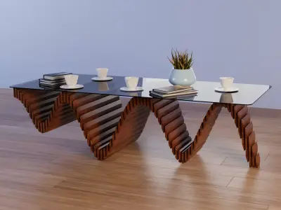 Coffee Table PART5 3D model