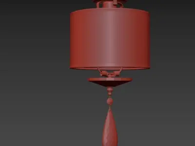 Chandelier Rufina E 1 3 P1 W  3D model