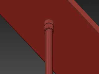 Black Window 3D model