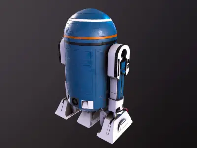 SK-620 STAR WARS Low-poly 3D model