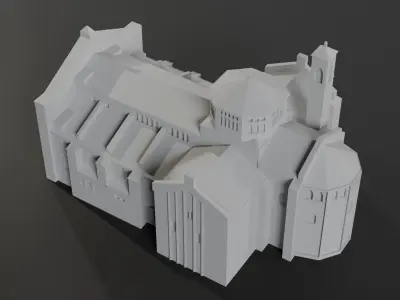 Basilica of San Michele Maggiore 3D Print Model 3D print model