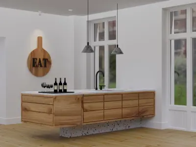MODENN KITCHEN 3D model