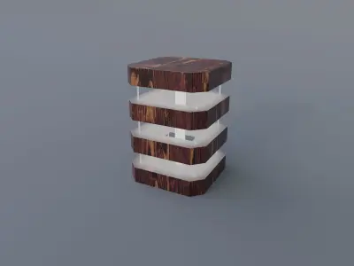 Awesome Table Lamps Table Lamp Pack Free low-poly 3D model