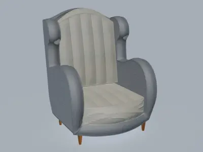 Torqe Armchair 3D model