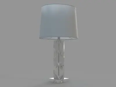 Carrigan Table Lamp Clear 3D model