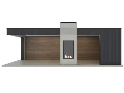 Summer house 4 3D model