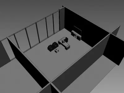 manager Office md199 19  3D model