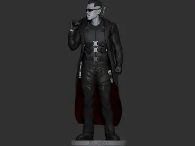 Blade - Likeness Wesley Snipes - 3d Print 3D print model