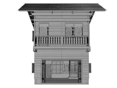 Thai House-02 3D model