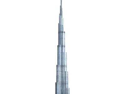 Burj Khalifa 3D model