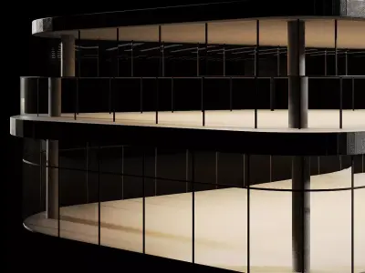 Commercial building 3D model 154