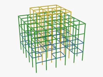 Jungle labyrinth 3D model