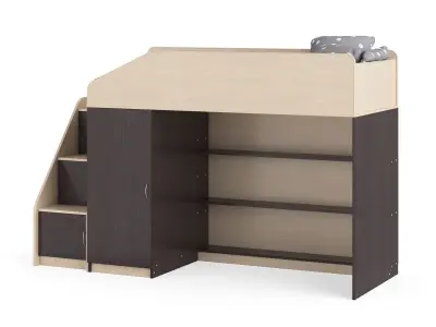 Legenda K11 with LY11 childrens modular bed 3D model