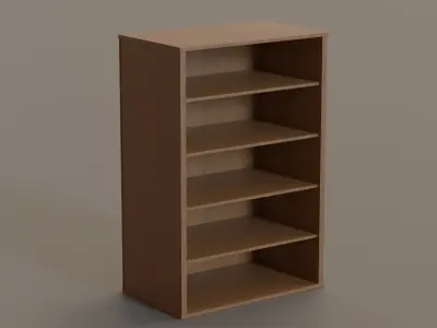 Classroom furniture set  3D model