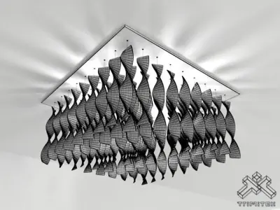 Axo PL Aura G30 Chandelier 3D model