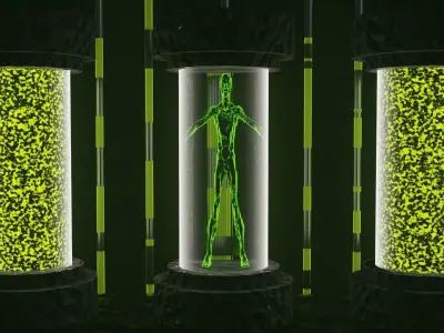 Simple Cylinder Free 3D model