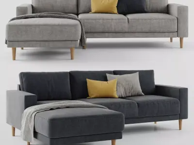 JYSK EGENSE chaise longue sofa 3D model