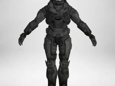 Gameready Character - 06 Low-poly 3D model