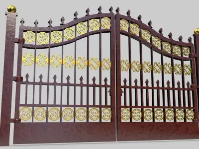 Ferforge Gate 3D model