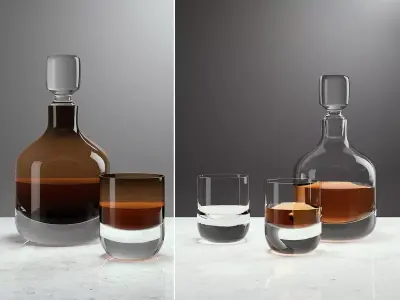 LSA Hector Carafe Set 3D model