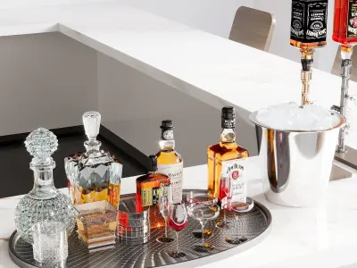 CAFE BAR NO19 A 3D model