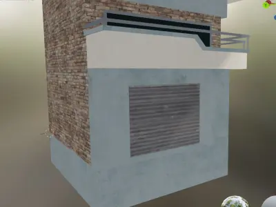 building 16 Low-poly 3D model buy