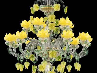 MD 89330-39 Osgona Chandelier 3D model