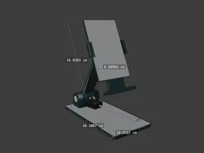 PHONE STAND HOLDER Low-poly 3D model