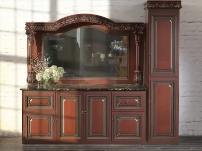 Classic dressing table 3D model