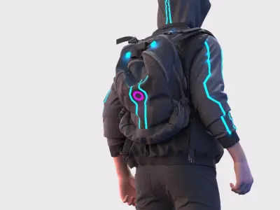 Male Outfit 3D model