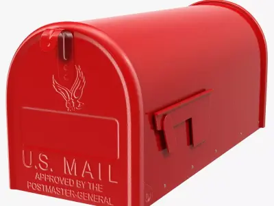 American Design Mailbox 3D model