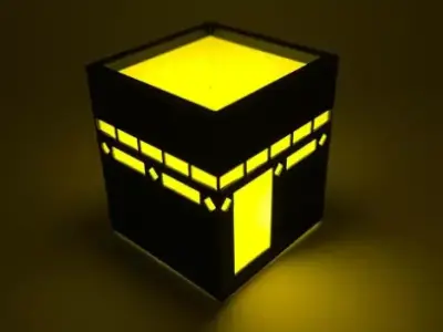 KAABA KABE HARAM MESCID HARAM HAARAM 3D print model