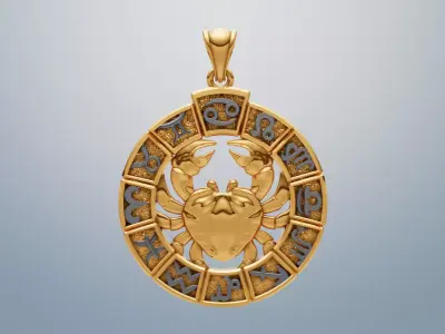 Zodiac Master Collection 12-Piece Set 3D print model