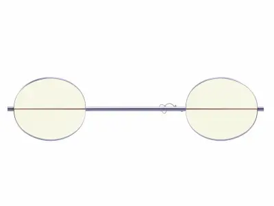 almendra arch suspension lamp by FLOS 3D model