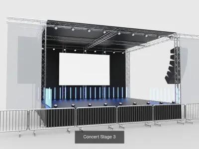 Concert Stages - Pack 1