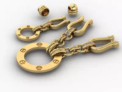 pendantearring 3D print model