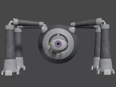 Spider Mech 3D model