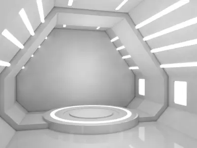 Room Interior 3D model shop