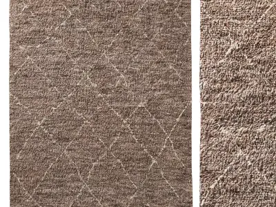 NAMA WOOL RUG 3D model